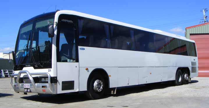 Red & White Volvo B12R QCC 21